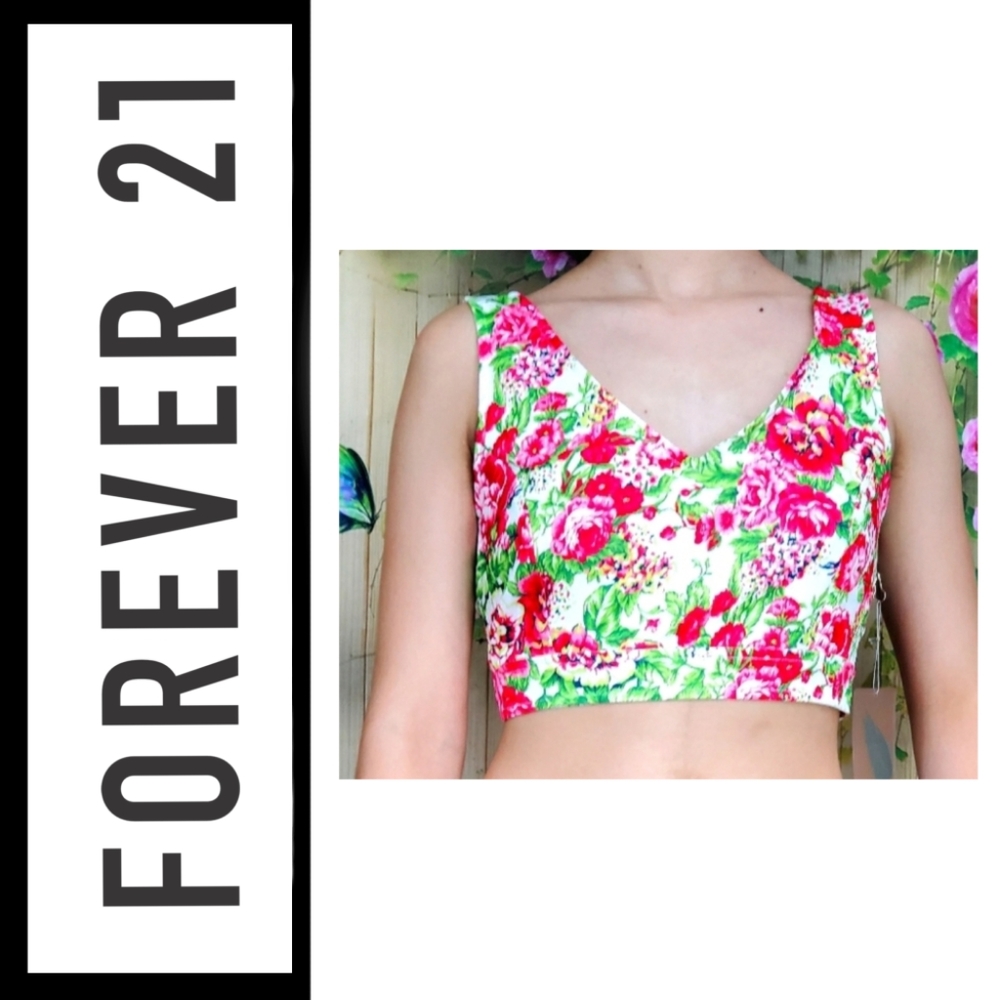NEW๐ข โฃForever 21 Muscle Crop Top New With Tagโฃ - Picture 1 of 8